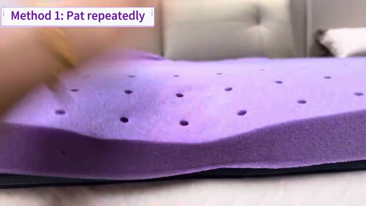 How to Expand & Restore Your Mattress Topper | SINWEEK Sleep Guide