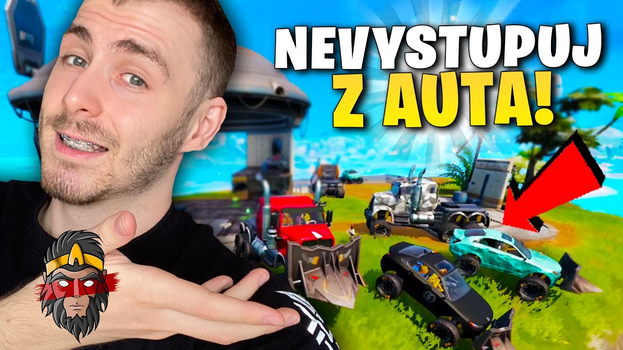 FORTNITE, ALE NESMÍŠ VYSTOUPIT Z AUTA!!