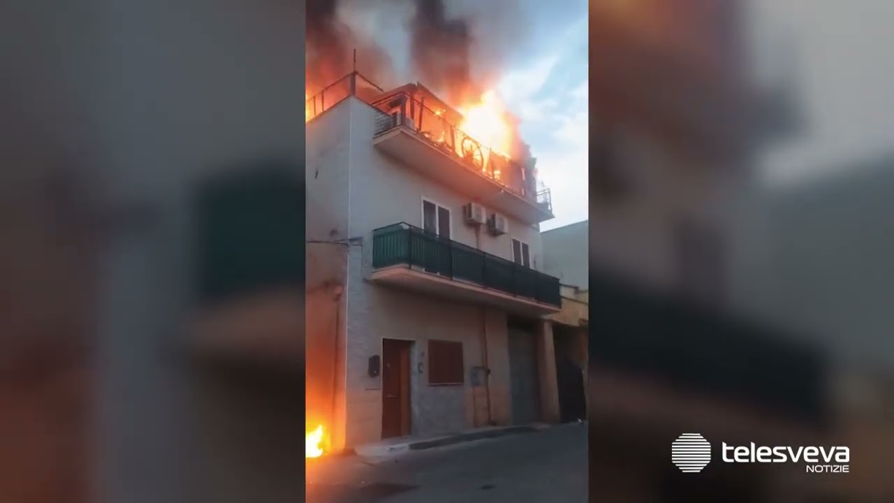 Incendio in un’abitazione a Cassano delle Murge, morti i fratelli Vito e Rosa Coppi
