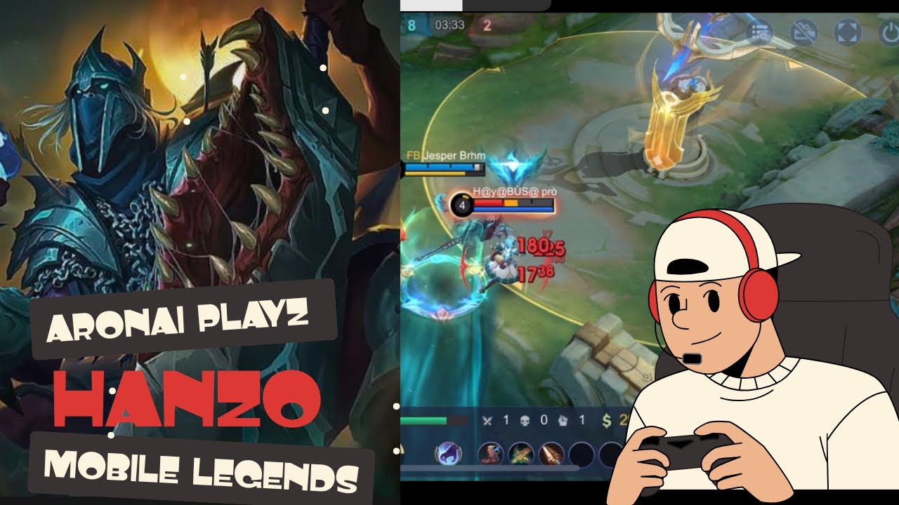 Hanzo jungler / mobile legends 