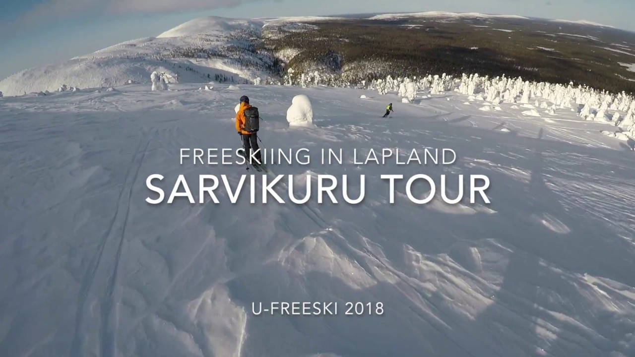 Freeskiing in Lapland - Sarvikuru, Pyhätunturi