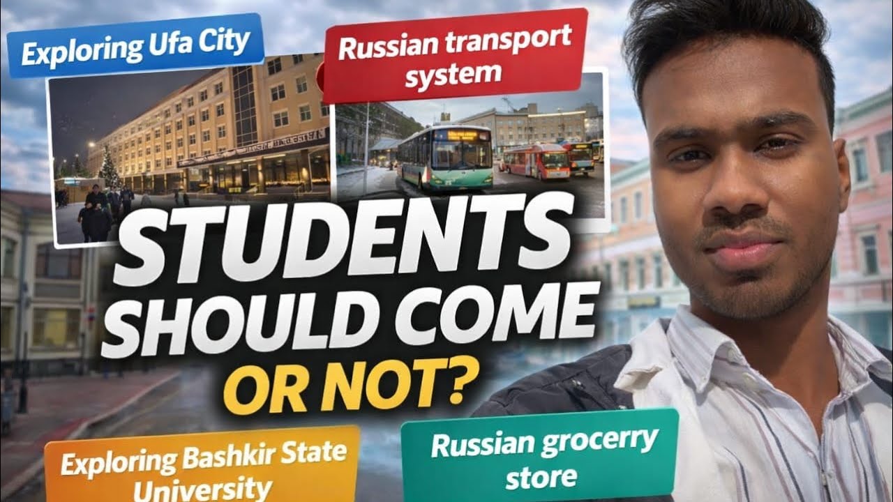 Bashkir State University & City Tour || DARK REALITY ?