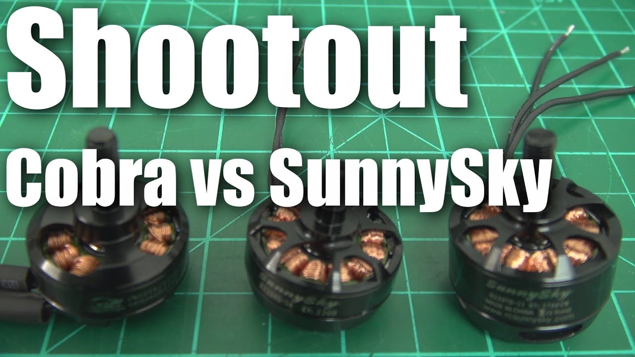 SunnySky 2207 2700KV versus 2204 Cobra/Sunnysky