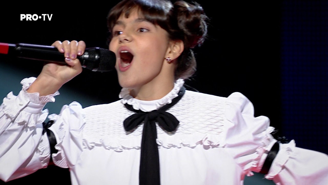 Maria Popa - Derniere Danse | Finala | Vocea Romaniei Junior 2018