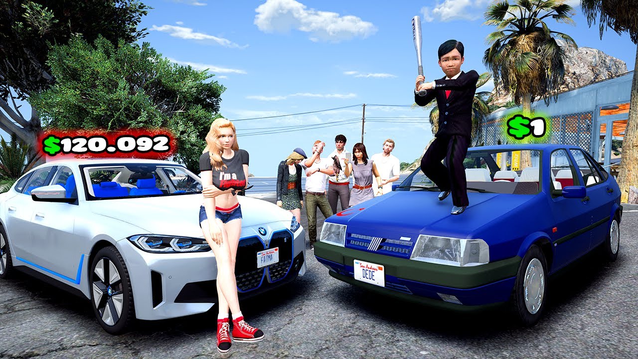 SEVGİLİSİ SÜLEYMAN'IN HAYALİNDEKİ ARABAYI ALIYOR! KIZ SÜRMEMİZE İZİN VERDİ! - GTA 5 GERÇEK HAYAT