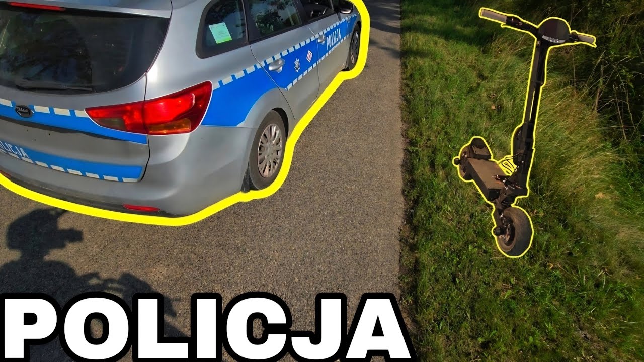 *Zatrzymanie przez Policje🚓* nieudany wyjazd KUKIRIN G4