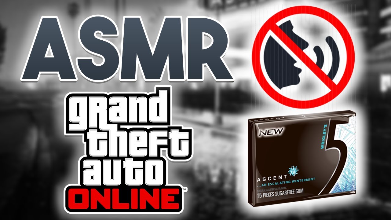 ASMR GTA V (No Talking, Gum Chewing, and Keyboard Sounds)