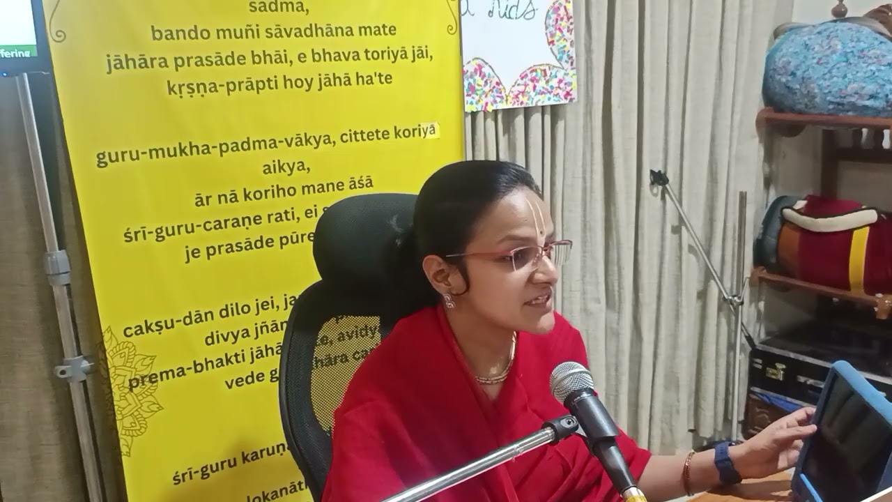 BG Bhagavad Gita class cause of suffering
