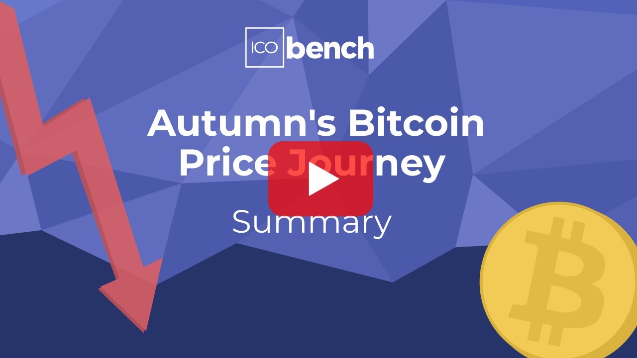 Autumn's Bitcoin Price Journey in 90 sec &ndash; by ICObench