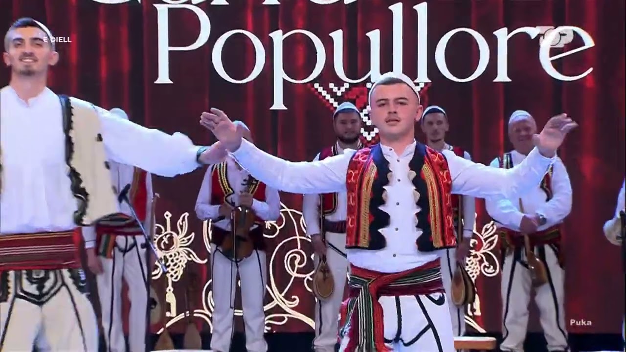 Vallja e Kabashit - Interpretojnë grupi i valleve të burrave, Pukë - E Diell 19.10.25