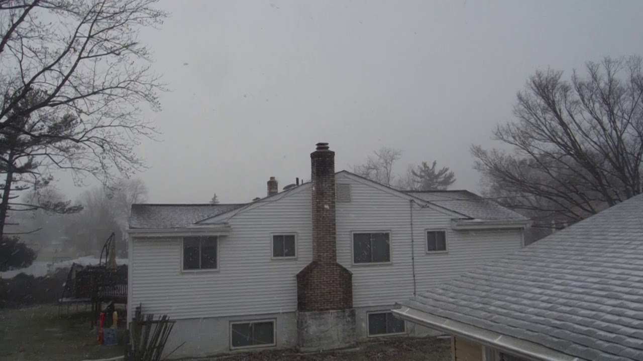 Video 5 Snow Squall Cherry Hill, NJ 1-30-19 Justin Mirigliani