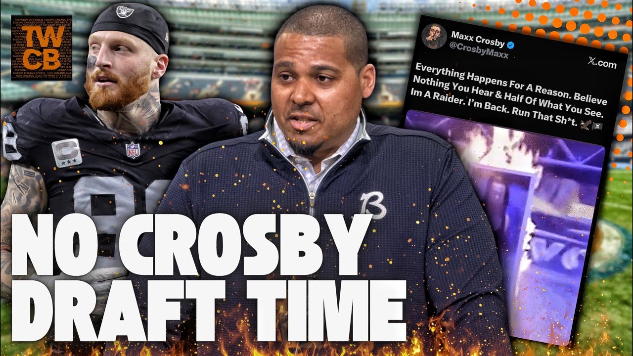 Maxx Crosby STAYS With Raiders… Chicago Bears Turn to the NFL Draft