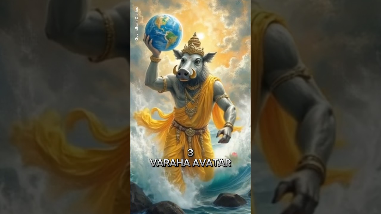Lord Vishnu's 10 Avatars | Dashavatara | 10 Avathars of lord Vishnu | Vishnu Avatharam