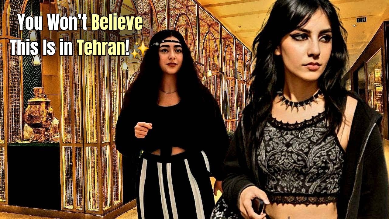 Walking Inside Iran Mall at Night | Tehran 2025 🇮🇷 | Luxury & Culture Vibes