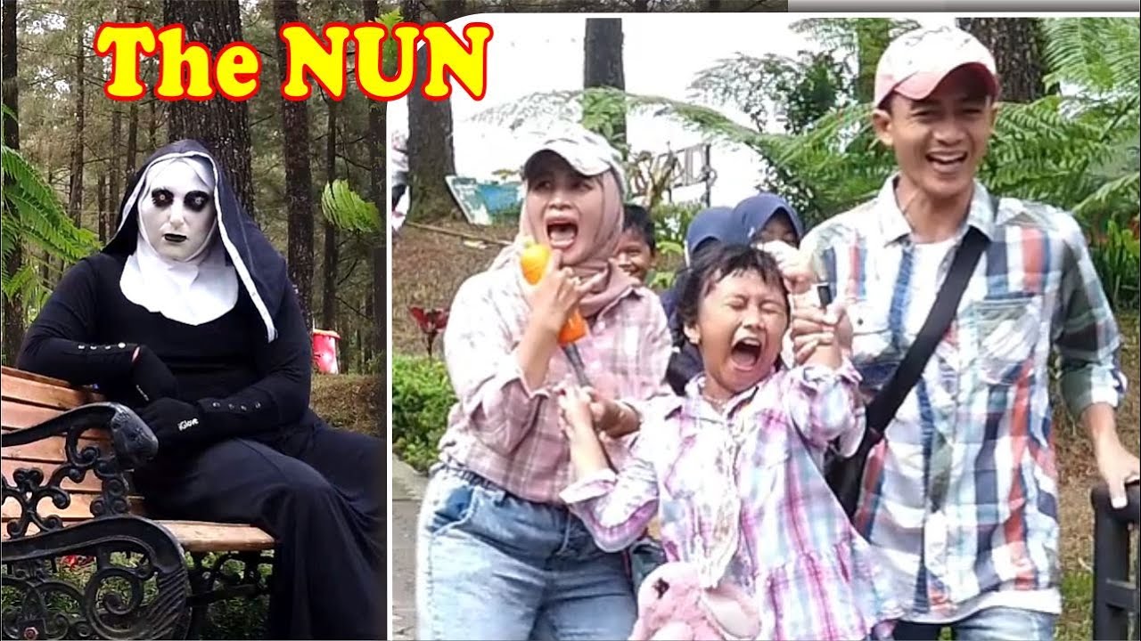 Valak bikin histeris..!! The Nun Prank