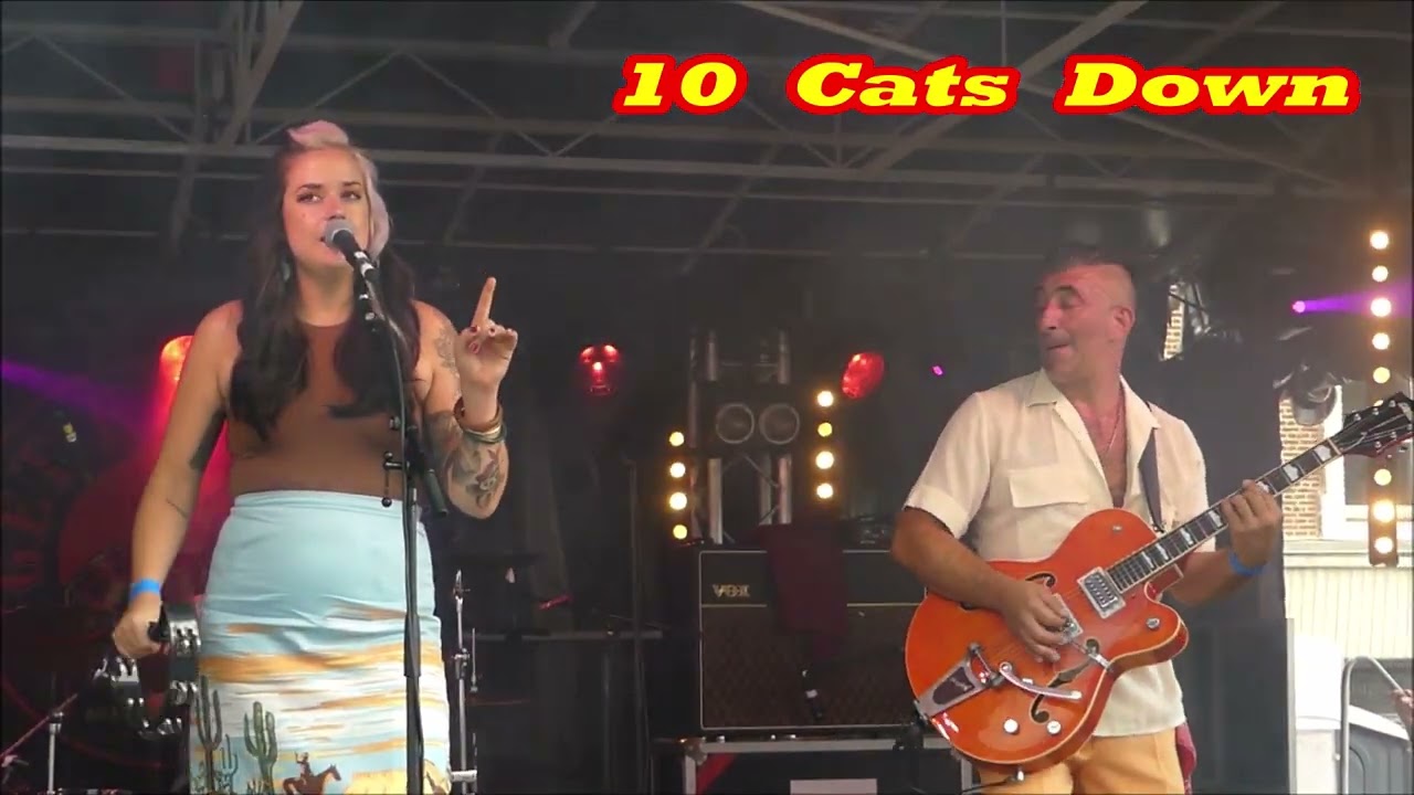 10 Cats  Down - Back Home - ( CAROLINA & her RHYTHM ROCKETS  2015 )