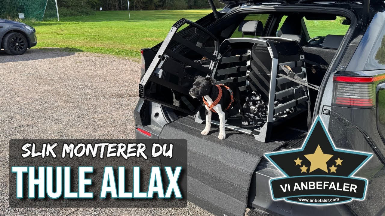 Slik monterer du Thule Allax hundebur