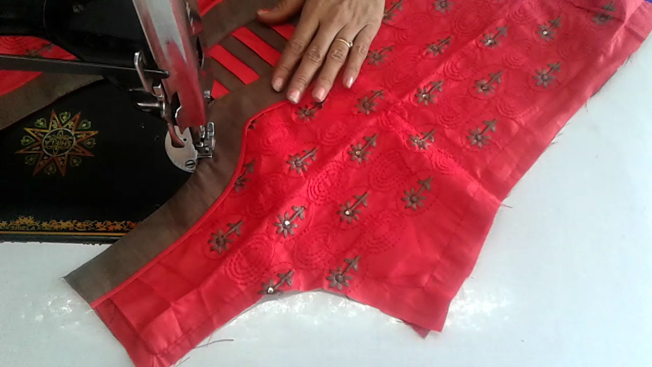 simple and Easy kurti neck design