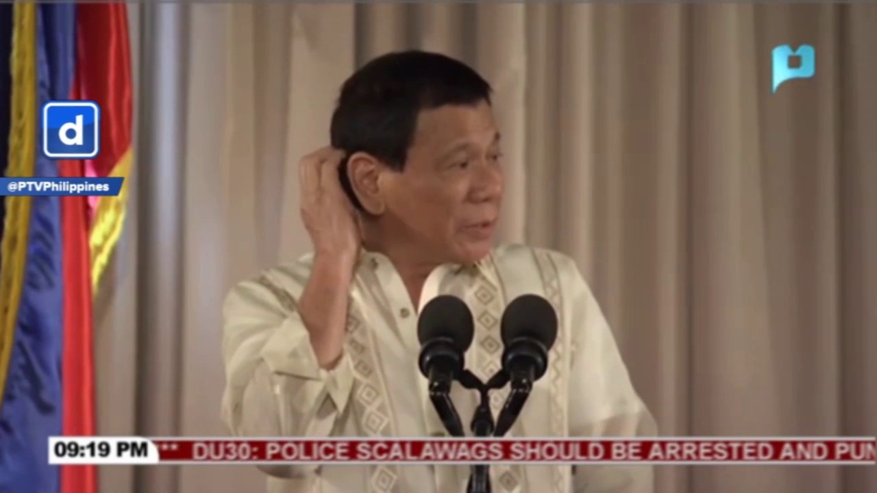 President Duterte administers AFP officials oath-taking
