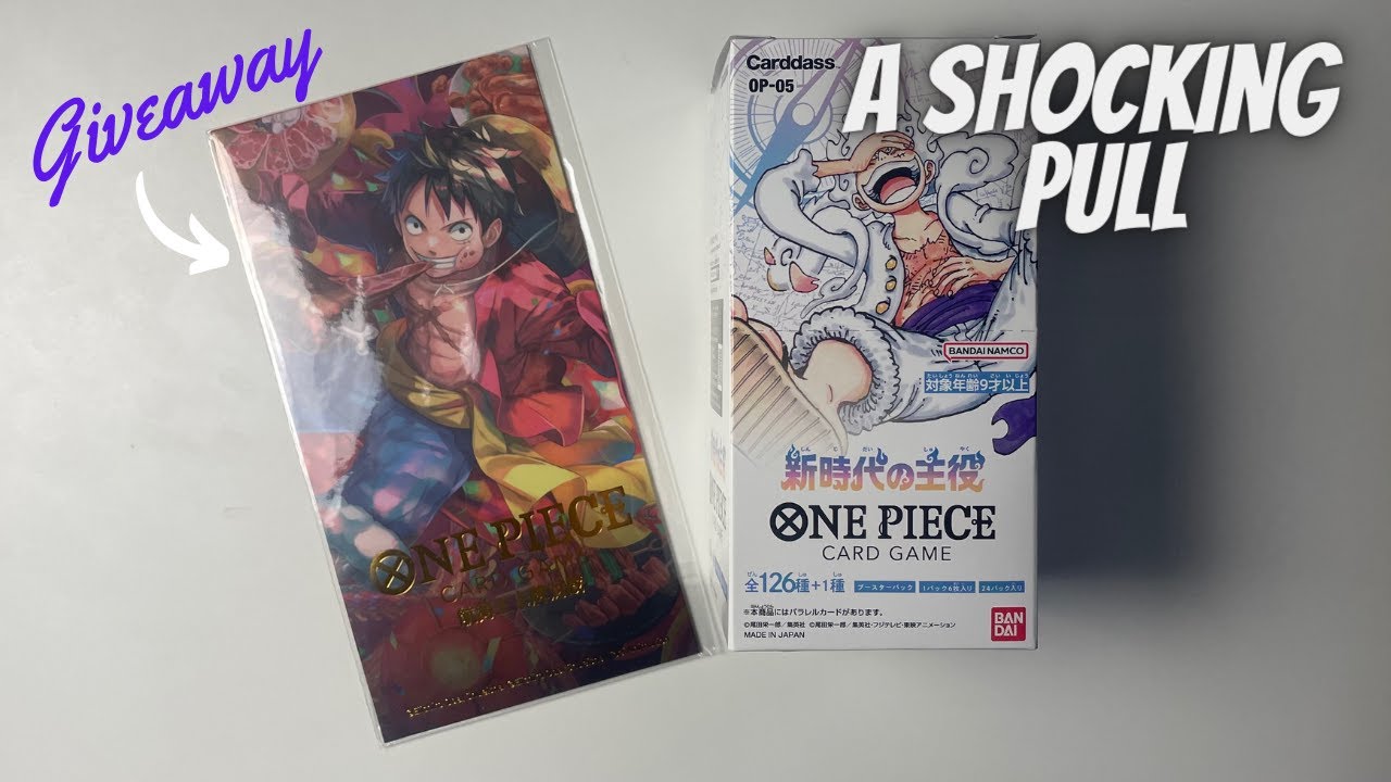 OP-05 Awakening of The New Era Box Opening - One Piece TCG