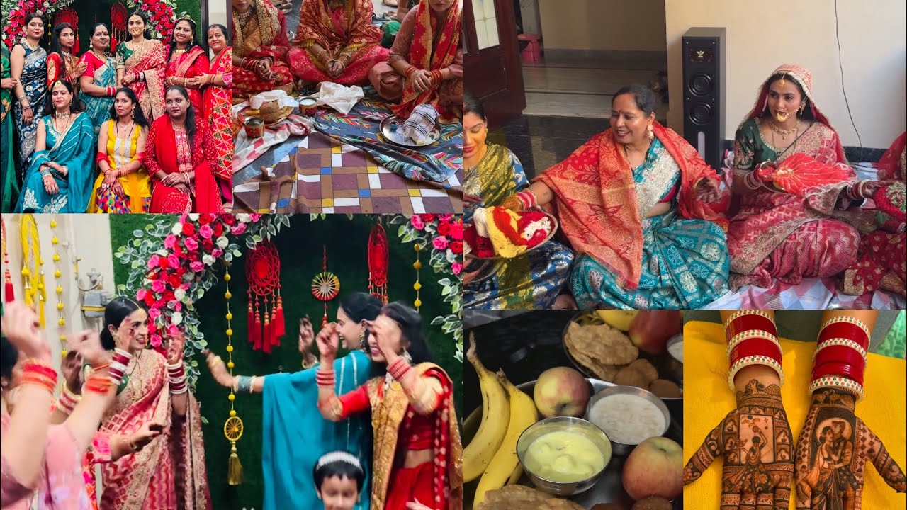My First Karwa Chauth at Sasural| Full Day Vlog | Sargi to Moonrise|You Won’t Believe What Happened!