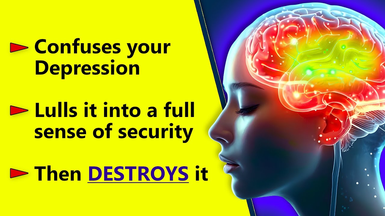 5050Hz - DANCES with DEPRESSION: then KILLS it (Powerful EMDR Healing Binaural & Bilateral Waves)