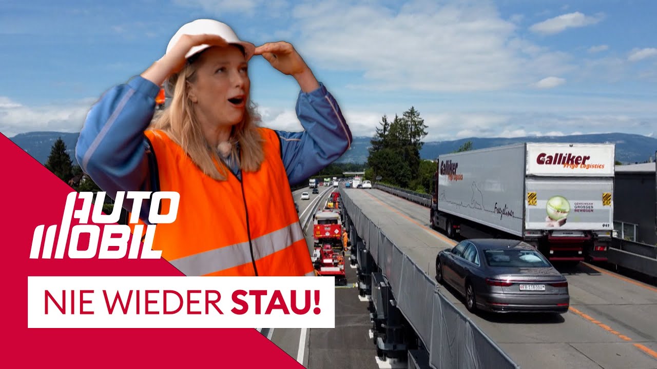 Schweizer Technik gegen Baustellen-Stau | auto mobil