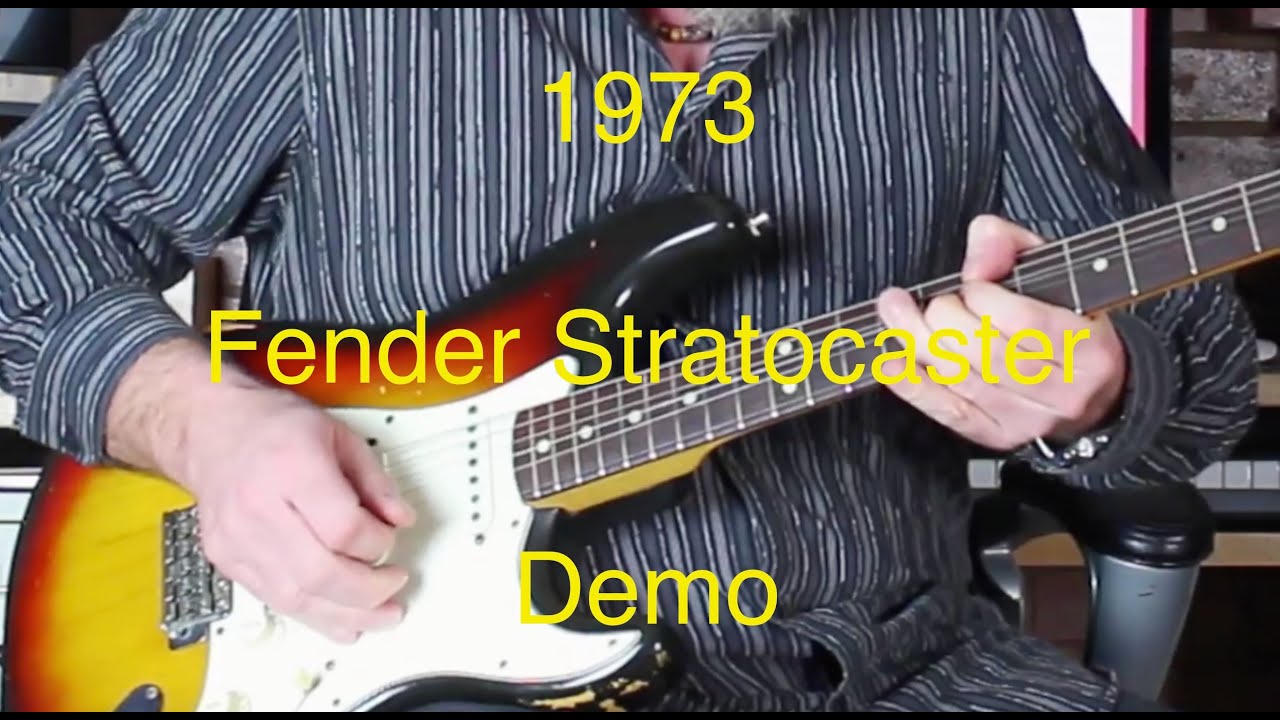 1973 Fender Stratocaster Demo
