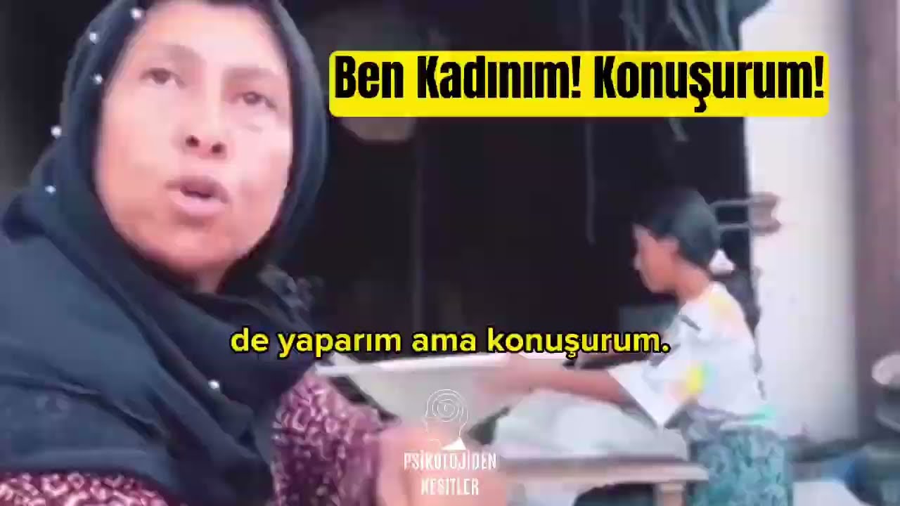 Ben Kadınım! Konuşurum! Ne Olursanız Olun Konuşun!