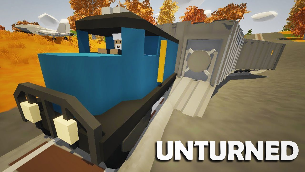 A MELHOR BASE EM CIMA DO TREM - UNTURNED