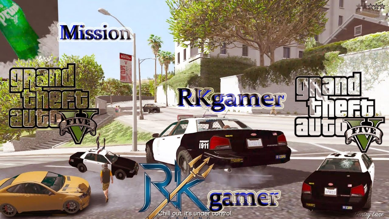 💥#GTA5 💯MISSION THE 💐# MICHAEL V/S 💐#POLICE VIRAL 💫 FULL VIDEO 4K HD 💥#RKGAMER