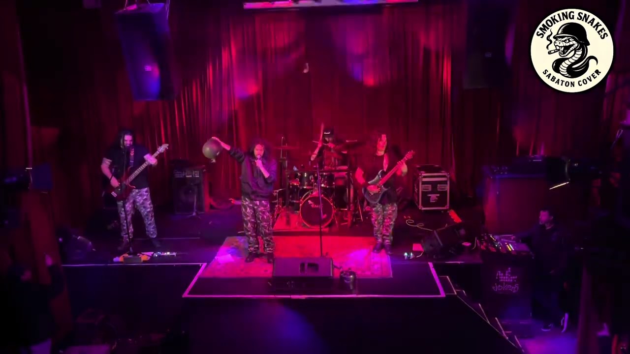 Smoking Snakes Sabaton Cover - Smoking Snakes live