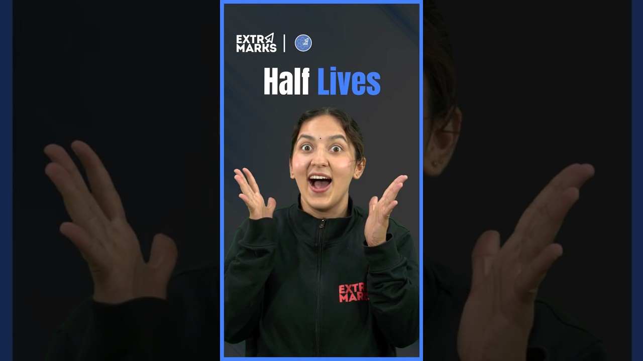 Half Life Trick for JEE | First Order Reaction Huye Easy 😎 | Class 12 Chemistry Shorts