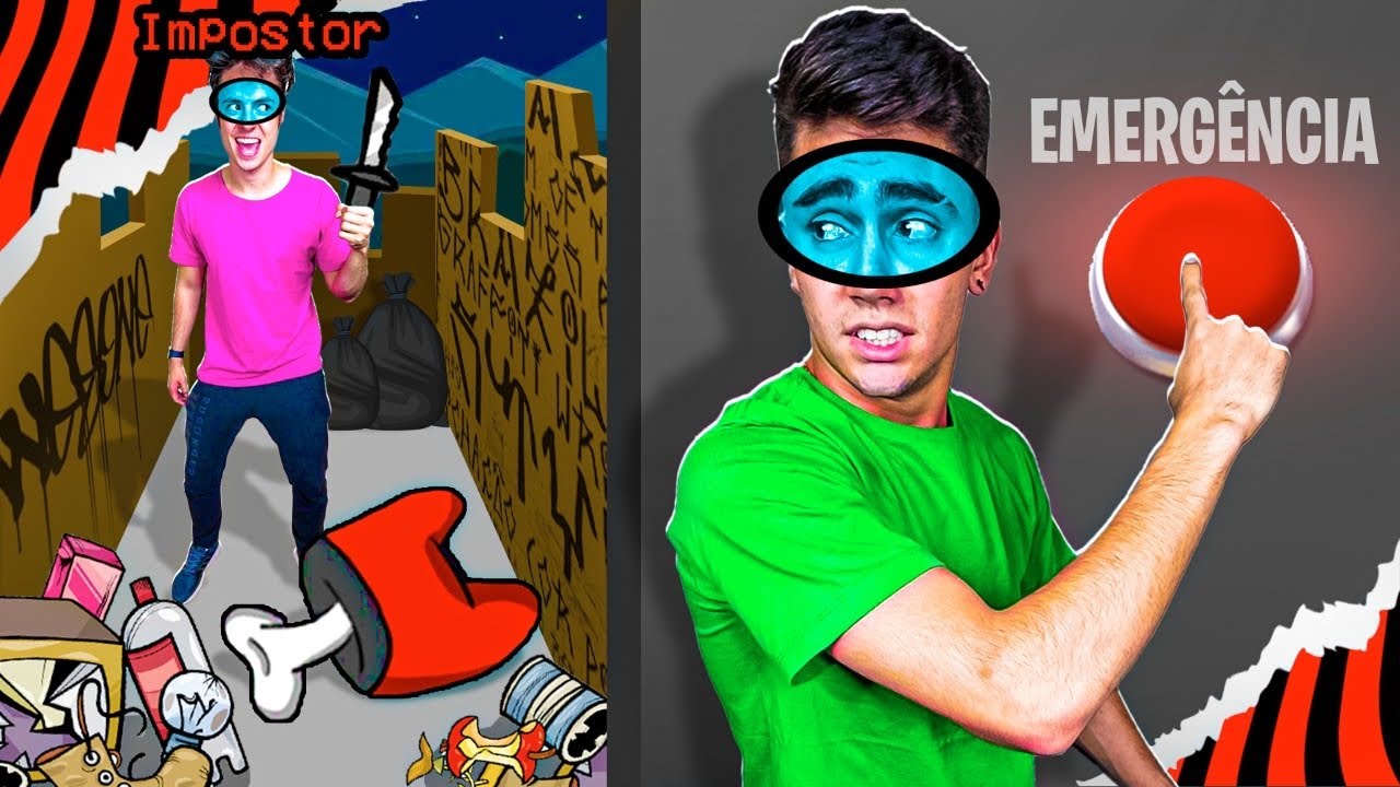 JOGAMOS AMONG US NA VIDA REAL EM UMA F&Aacute;BRICA ABANDONADA! - (Impostor IQ 999)