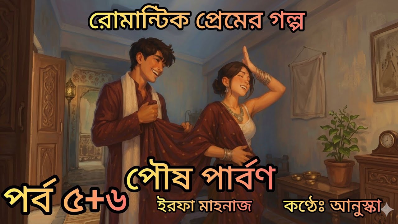 পৌষ পার্বণ // পর্ব ৫+৬// রোমান্টিক গল্প // লেখিকাঃ ইরফা মাহনাজ