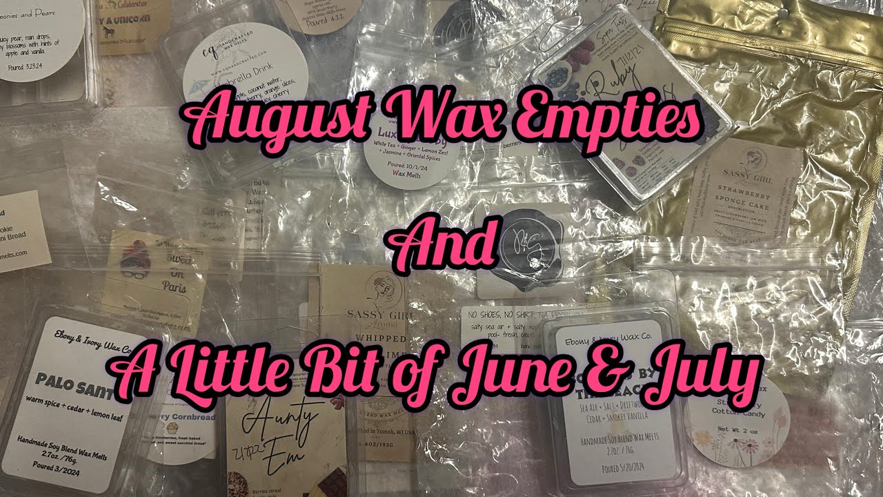 Что я расплавил в августе 2025 г. #waxempties #vendorwax