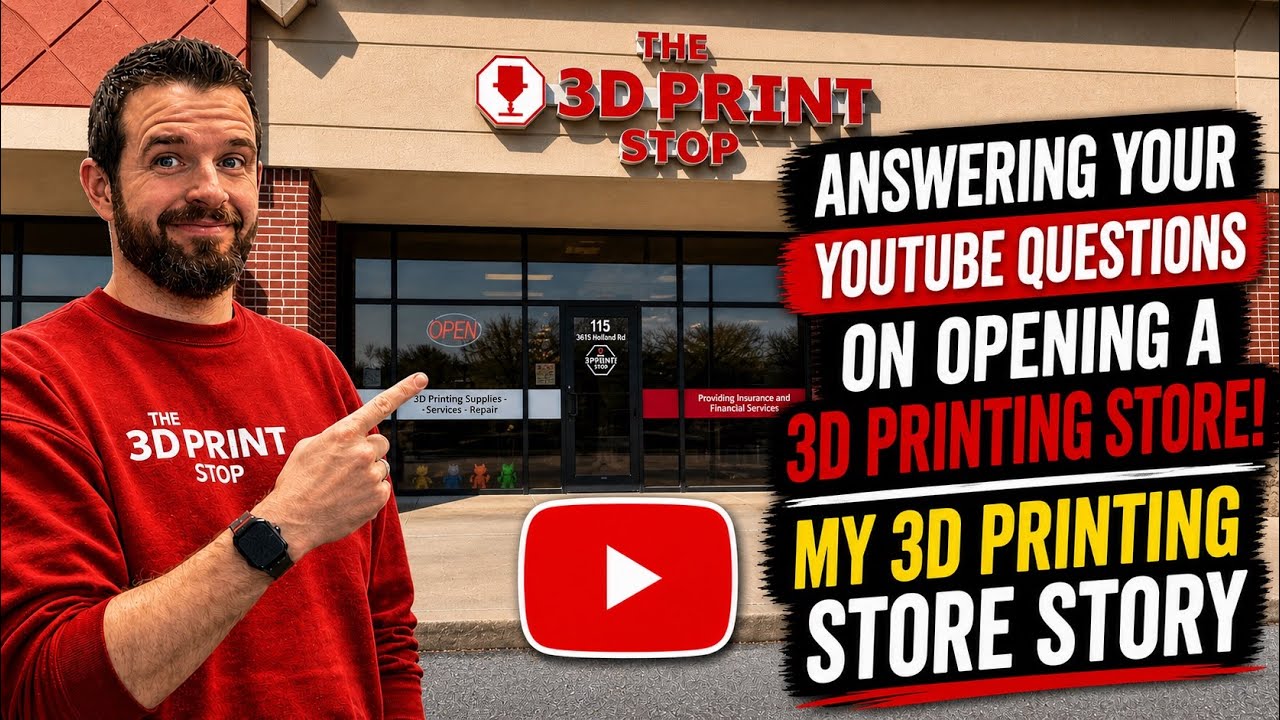 How I Started my 3D Printing Store! Answering your Questions!