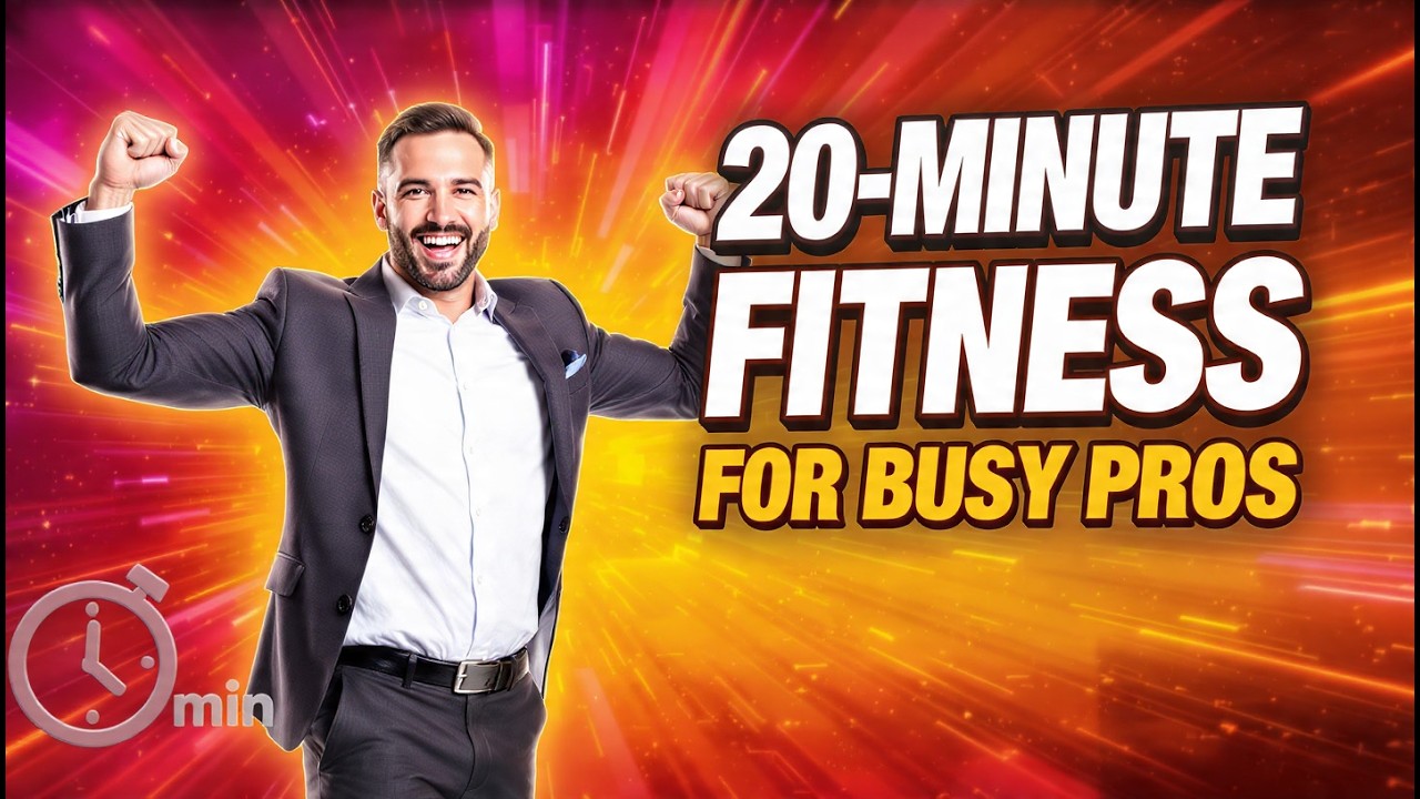 Stop Burnout: 20-Minute Fitness for Busy Professionals