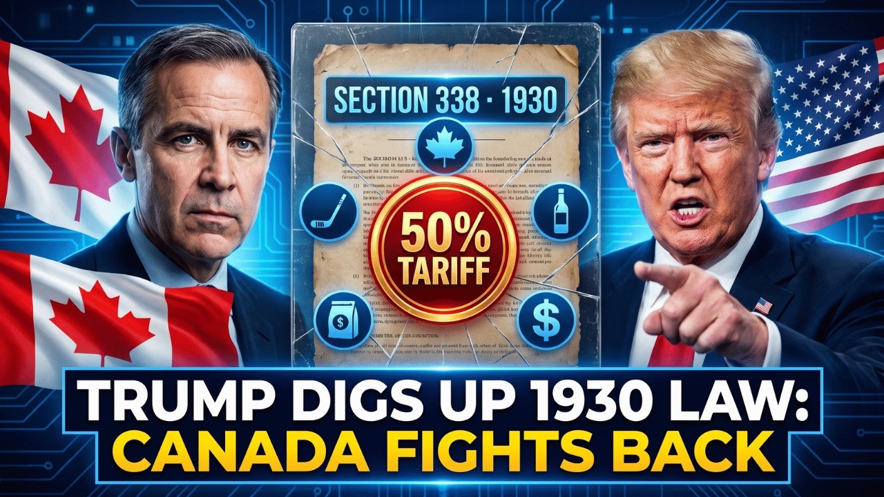 50%-ная пошлина Трампа по закону 1930 года &mdash; Карни заявляет, что это нарушение всех правил