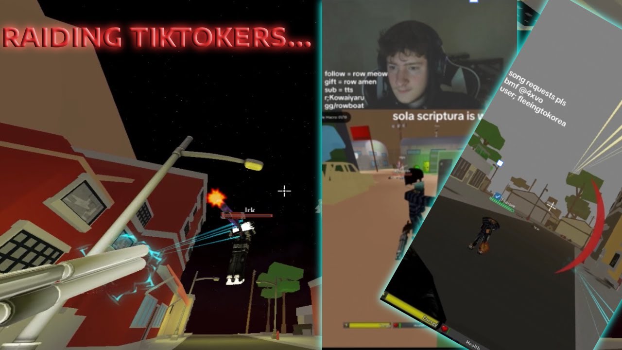 So I Raided Two Da Hood Live Streamers from TikTok...