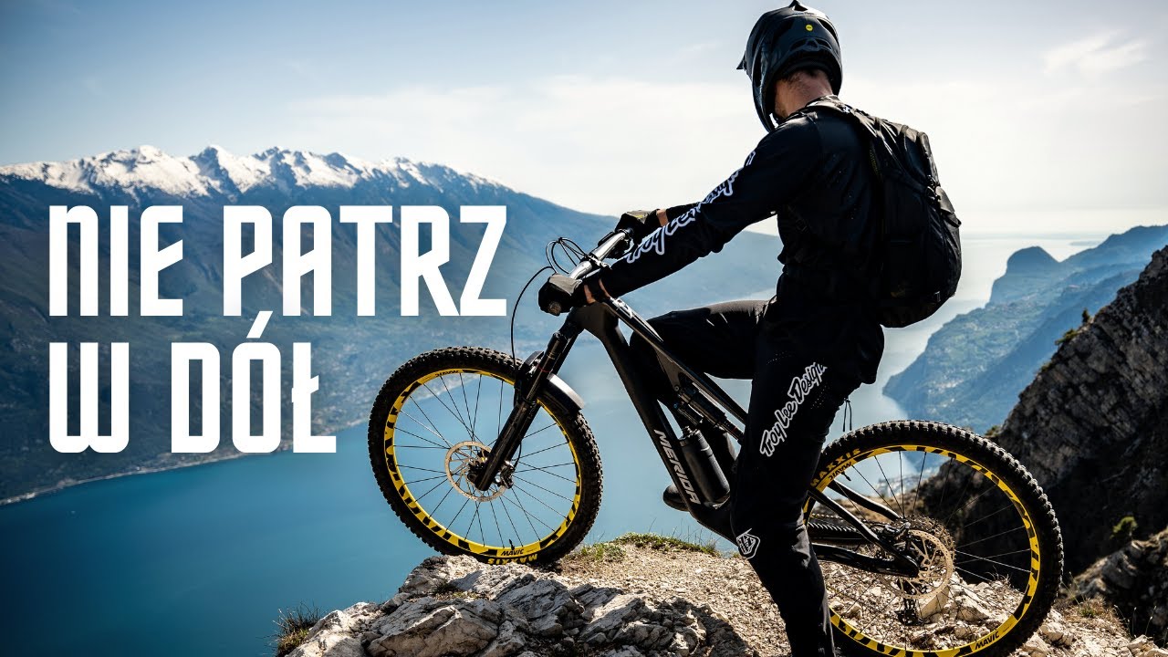 Zjazd nad 200-metrową przepaścią | Punta Larici | Włochy | MTB | Enduro | Jezioro Garda 4/4