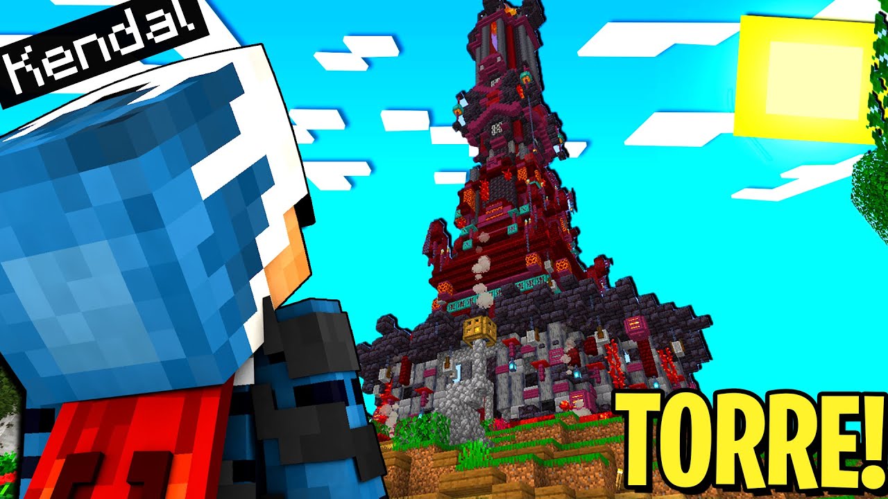 HO COSTRUITO LA NUOVA TORRE NEL MONDO DEGLI YOUTUBER - MINECRAFT ITA