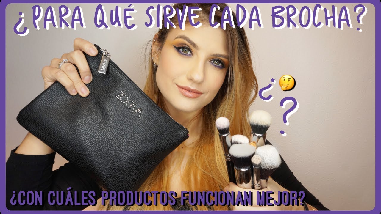 ¿Para qué sirve cada brocha de maquillaje? Parte 1 ✅  ZOEVA Complete Set