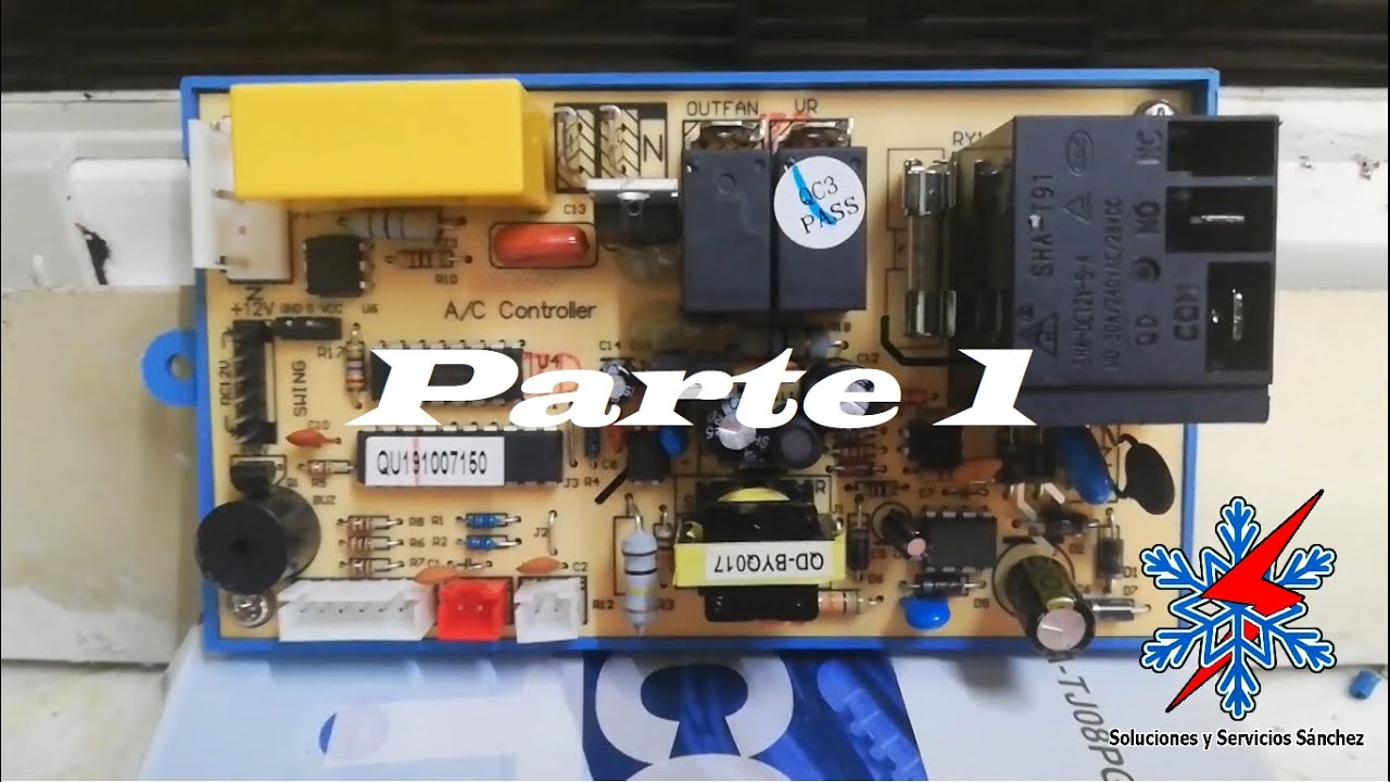 Como instalar una tarjeta universal para minisplit con sensor Pg 2020 parte 1