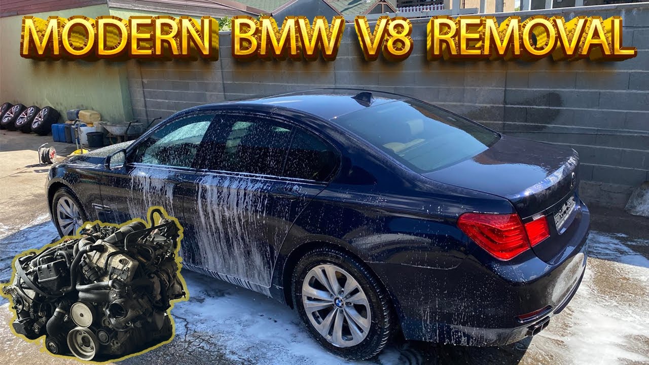 Removing the Most UNRELIABLE BMW V8 - BMW F01 750i N63 - Project 750i