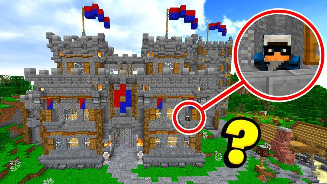 GIOCHIAMO A NASCONDINO DENTRO UN CASTELLO - Minecraft ITA