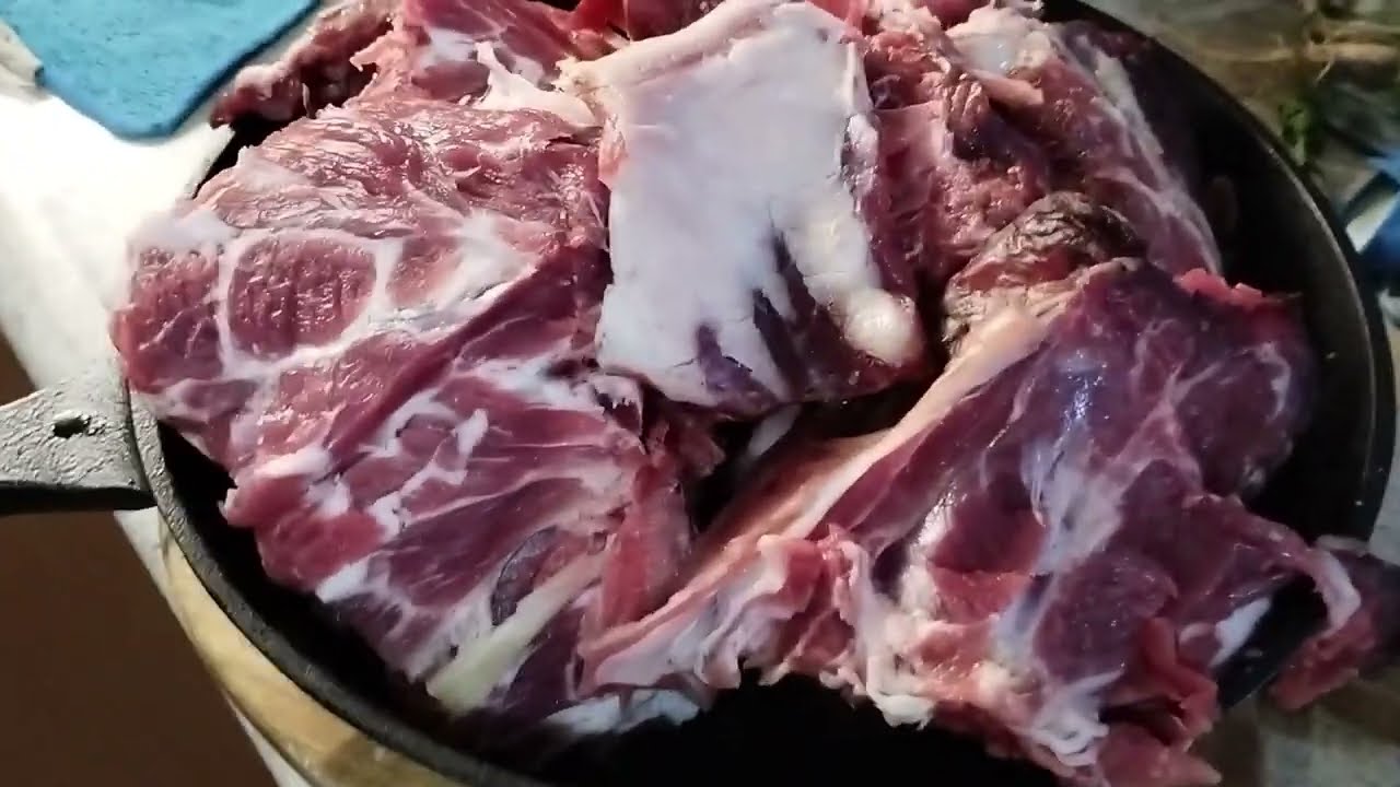 Barbacoa de borrego hecha en casa