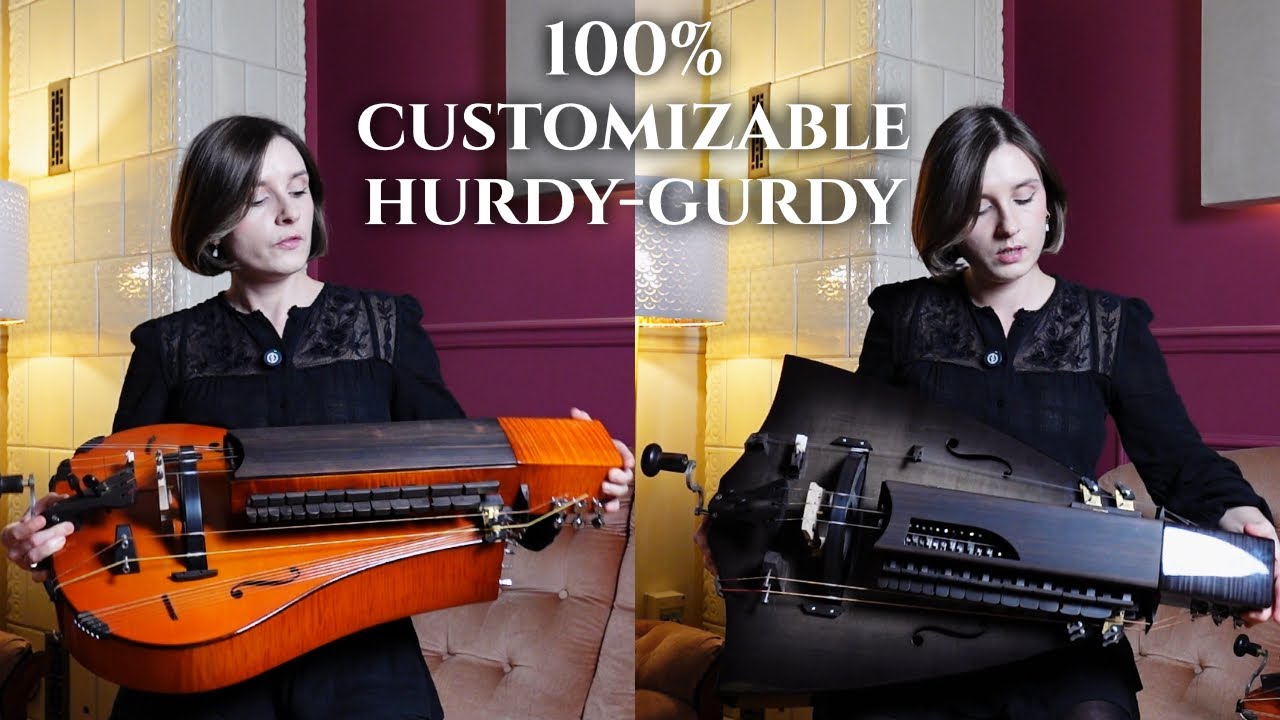 Fully Custom MM Hurdy-Gurdy | Get To Know Our Gurdies! #1