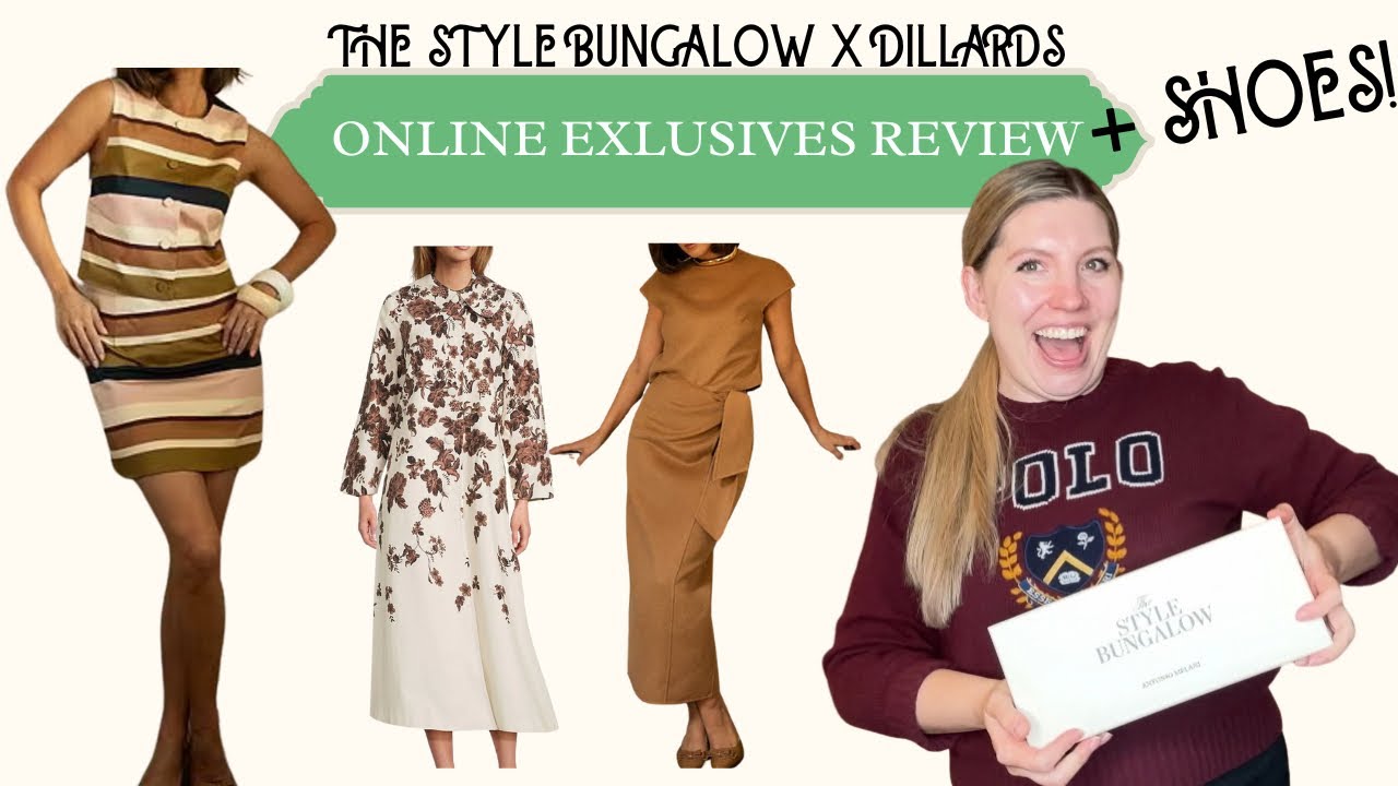 Shop With Me! Haul & Try On | Antonio Melani x The Style Bungalow at Dillards | Fall 2025 Review