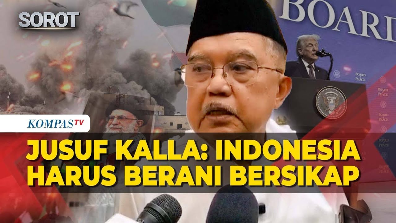 Jusuf Kalla Desak Indonesia Tagih Perdamaian Iran-Israel ke Board of Peace